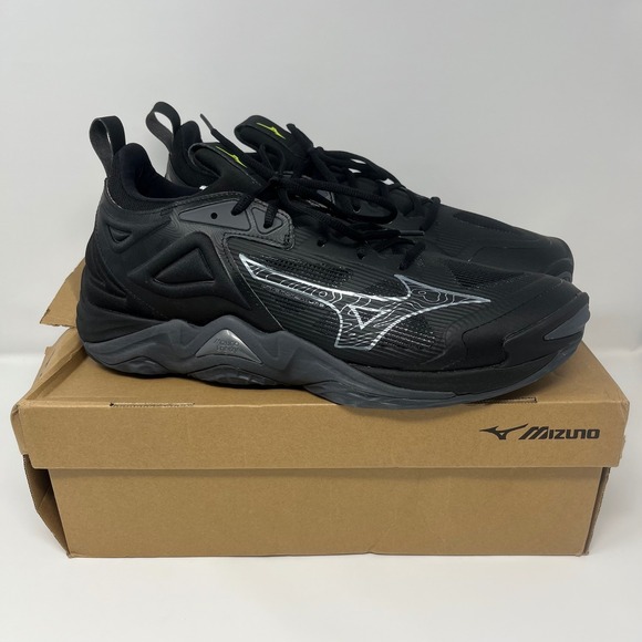Mizuno Other - Mizuno Wave Momentum 3 Mens Volleyball Shoes Black V1GB231253 Size 14